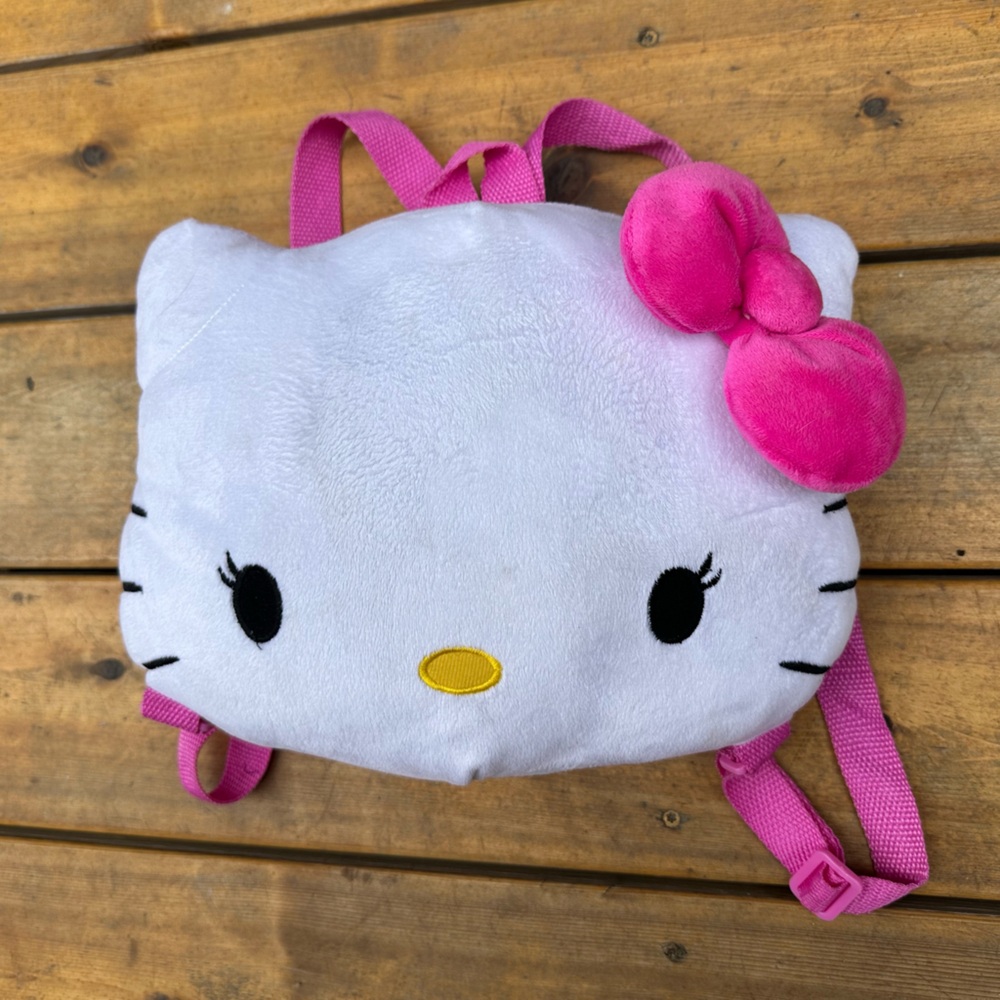 Hello Kitty White and Pink Backpack